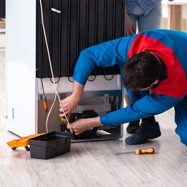 how much do you charge for refrigerator repair services in Gilmanton